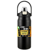 Outdoor Portable Stainless Steel Thermal Mug Tumbler Vacuum Flasks Cold and Hot Sports Water Bottle with Straw Momentum