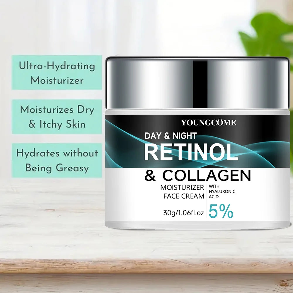 Retinol Cream Promotes Skin Elasticity And Luster Nourishing Nourishing And Locking Moisture To Improve Skin Texture